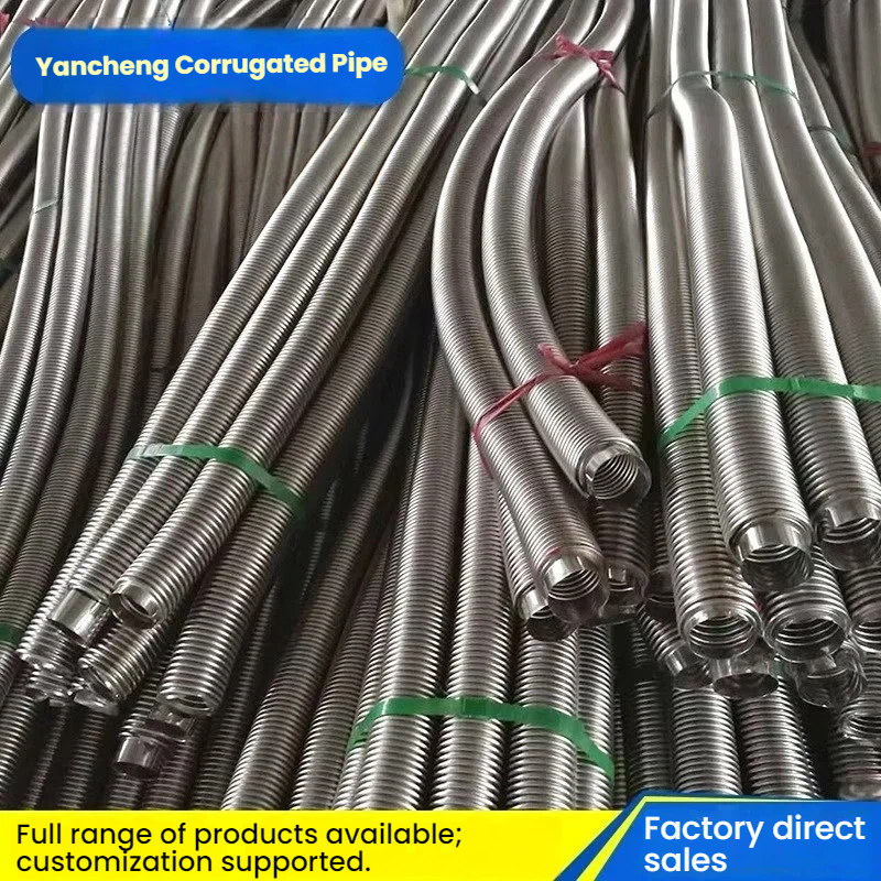 How do stainless steel corrugated pipes achieve high fatigue life and long-term reliability?